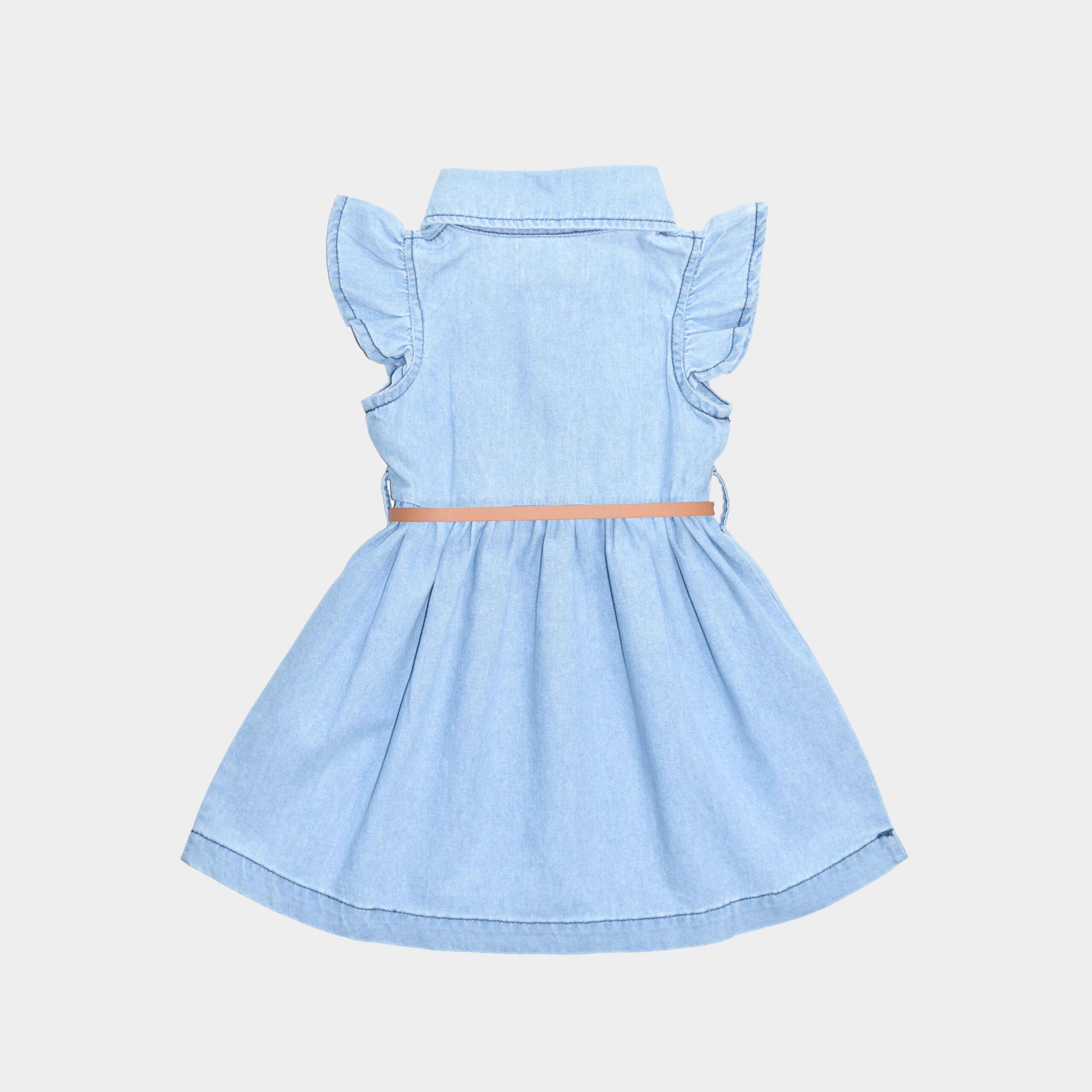 VESTIDO DENIM CELESTE