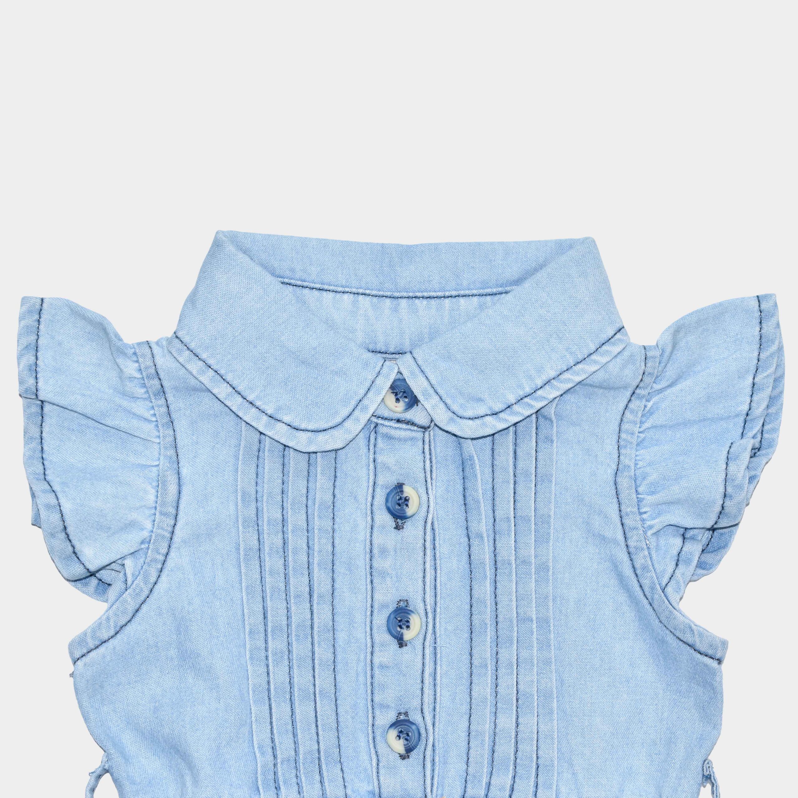 VESTIDO DENIM CELESTE