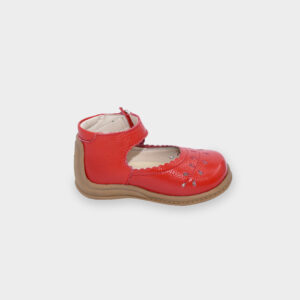 Zapato Primeros Pasos Rojo Lágrimas