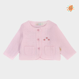 PF Abrigo Fusionado Dulce Animal Rosado