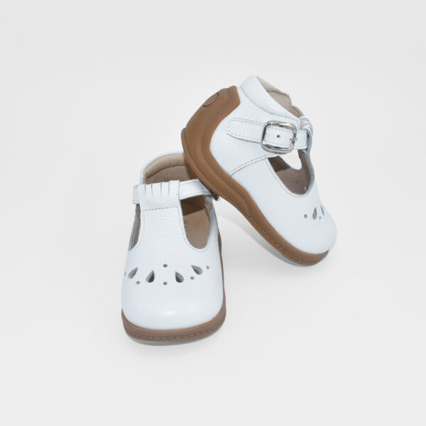 Zapato Pibe Niña Blanco Lagrimas - Image 3
