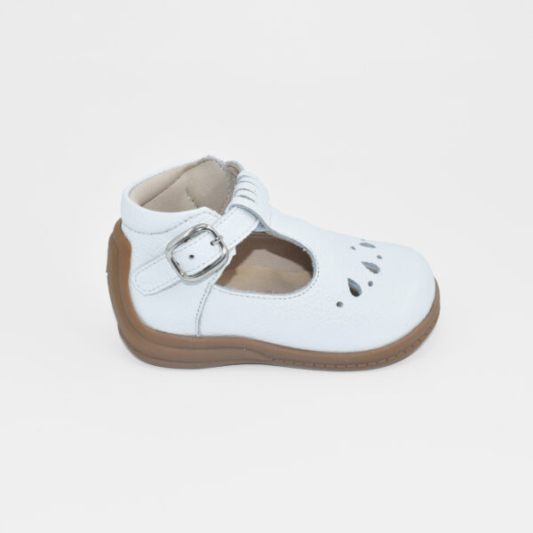 Zapato Pibe Niña Blanco Lagrimas - Image 2