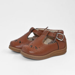 Zapato Pibe Niña Marrón Lagrimas