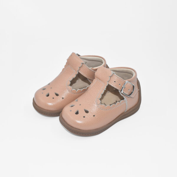 Zapato Pibe Niña Salmon Bety Rous