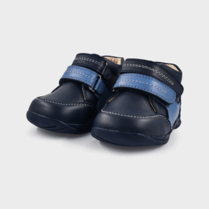 zapato bebe pibe primeros pasos azul