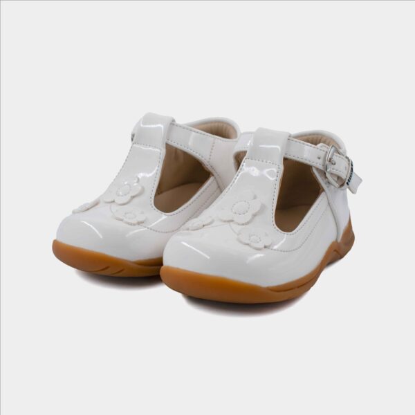Zapato Pibe Blanco Charol 5034 - Image 2
