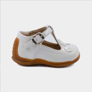 Zapato Pibe Blanco Charol 5034