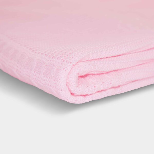 PF Colcha Hilo Rosado Trenzas  - Image 4