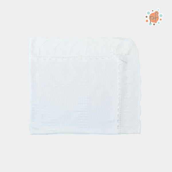 PF Colcha Hilo Blanco Trenzas
