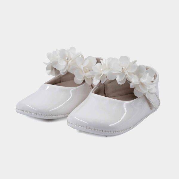 Zapato Badana Blanco Charol H-665 - Image 2