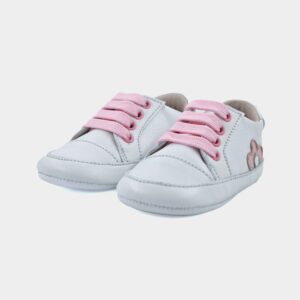 zapato bebe badana blanco