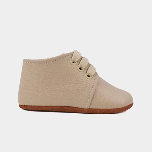 calzado para bebe de cuero badana