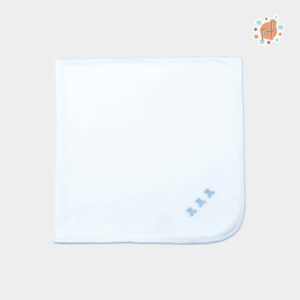 PF Manta Algodón Pima Celeste CB Ositos