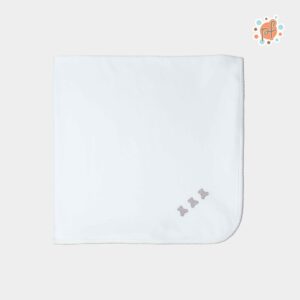 PF Manta Algodón Pima Gris CB Ositos