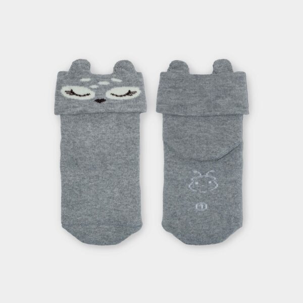 Media Felpa Gris Gatitos