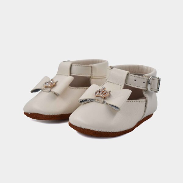 mocs nude de cuero badana