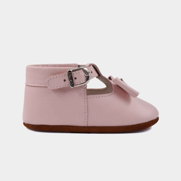 zapato badana para bebe color rosado