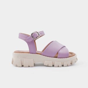 sandalia lila para niña