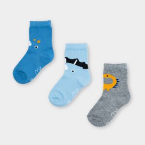Medias Algodón Pack X3 Tobilleras Niño
