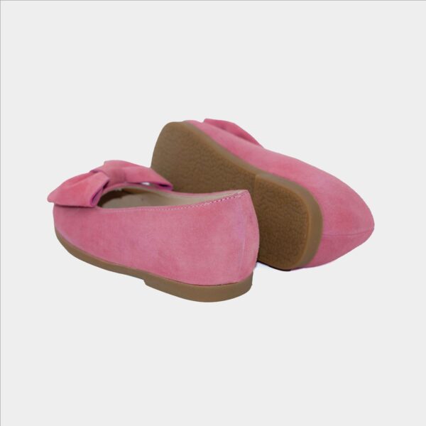 PF Zapato Balerina Gamuzado Palo Rosa - Image 3