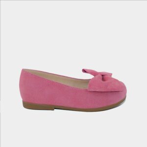 PF Zapato Balerina Gamuzado Palo Rosa
