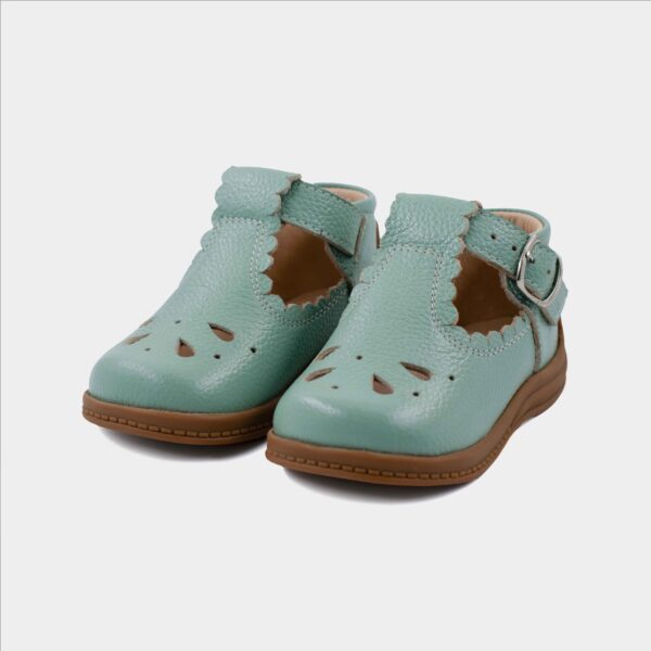 Zapato Pibe Verde Cemento Bety Rous - Image 2