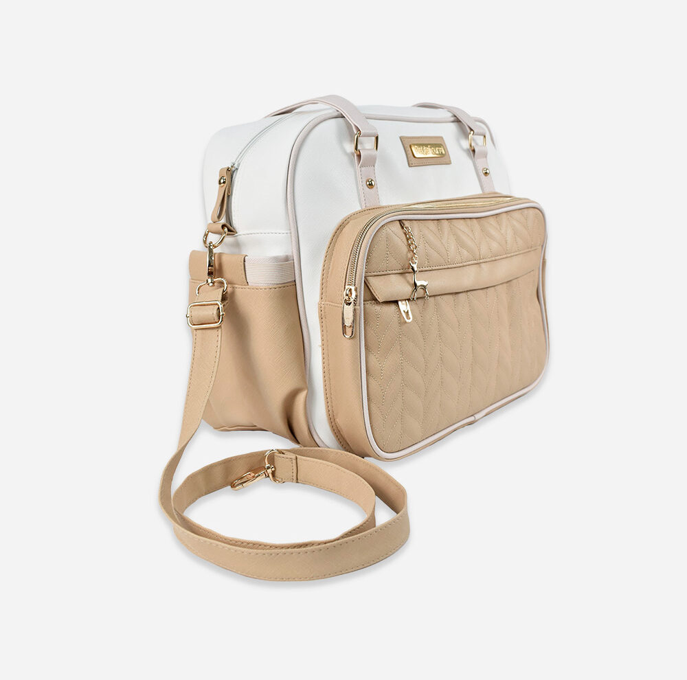 BOLSO PAÑALERA BEIGE ESPIGA - Image 4