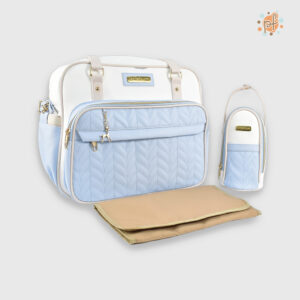 BOLSO PANALERA ESPIGA CELESTE