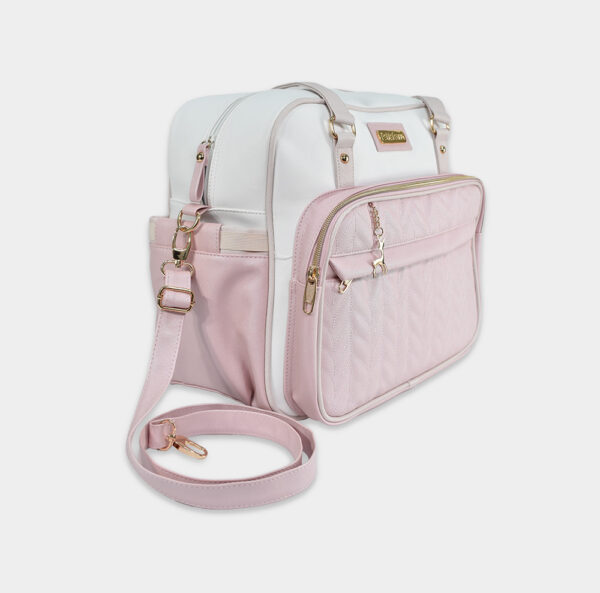 BOLSO PAÑALERA ROSADO ESPIGA