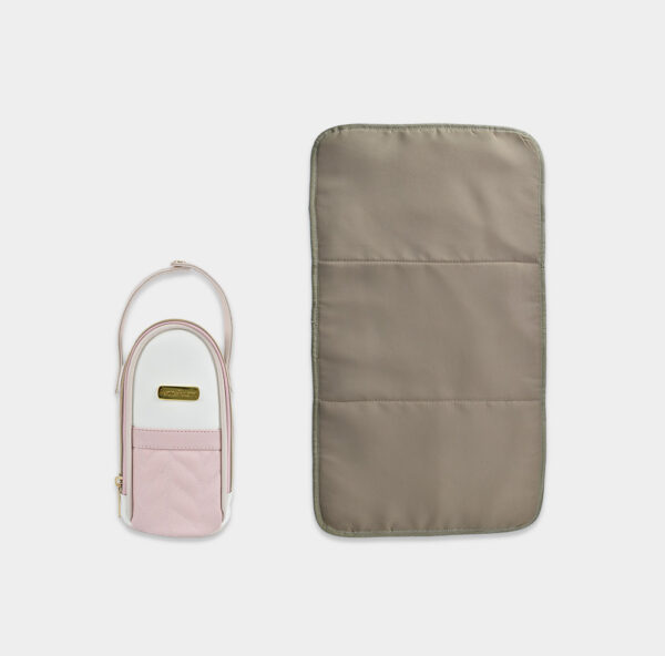 BOLSO PAÑALERA ROSADO ESPIGA