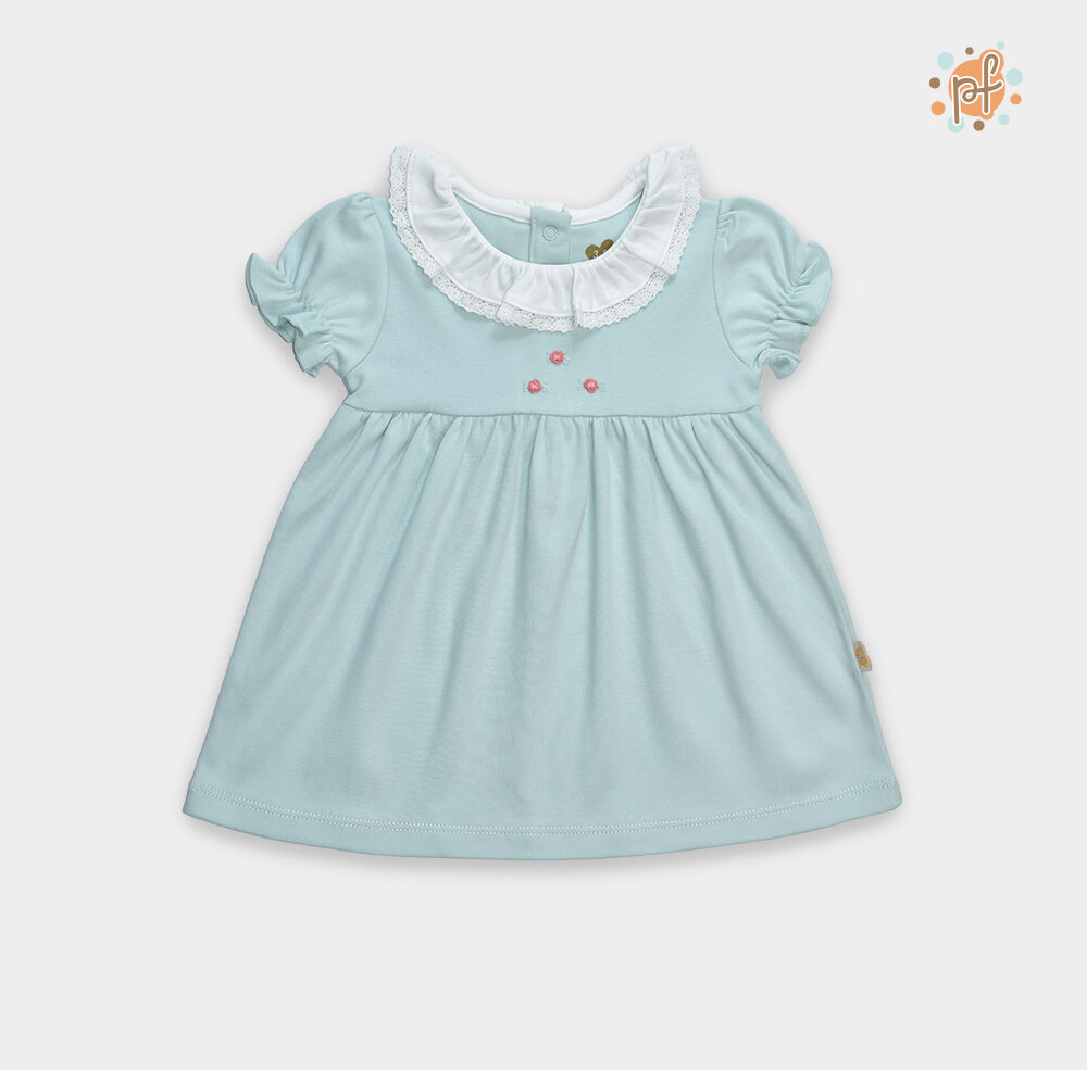 VESTIDO DULCE SELVAANIMAL VERDE CEMENTO