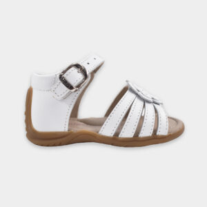 2621 Sandalia Pibe Blanco Florcita