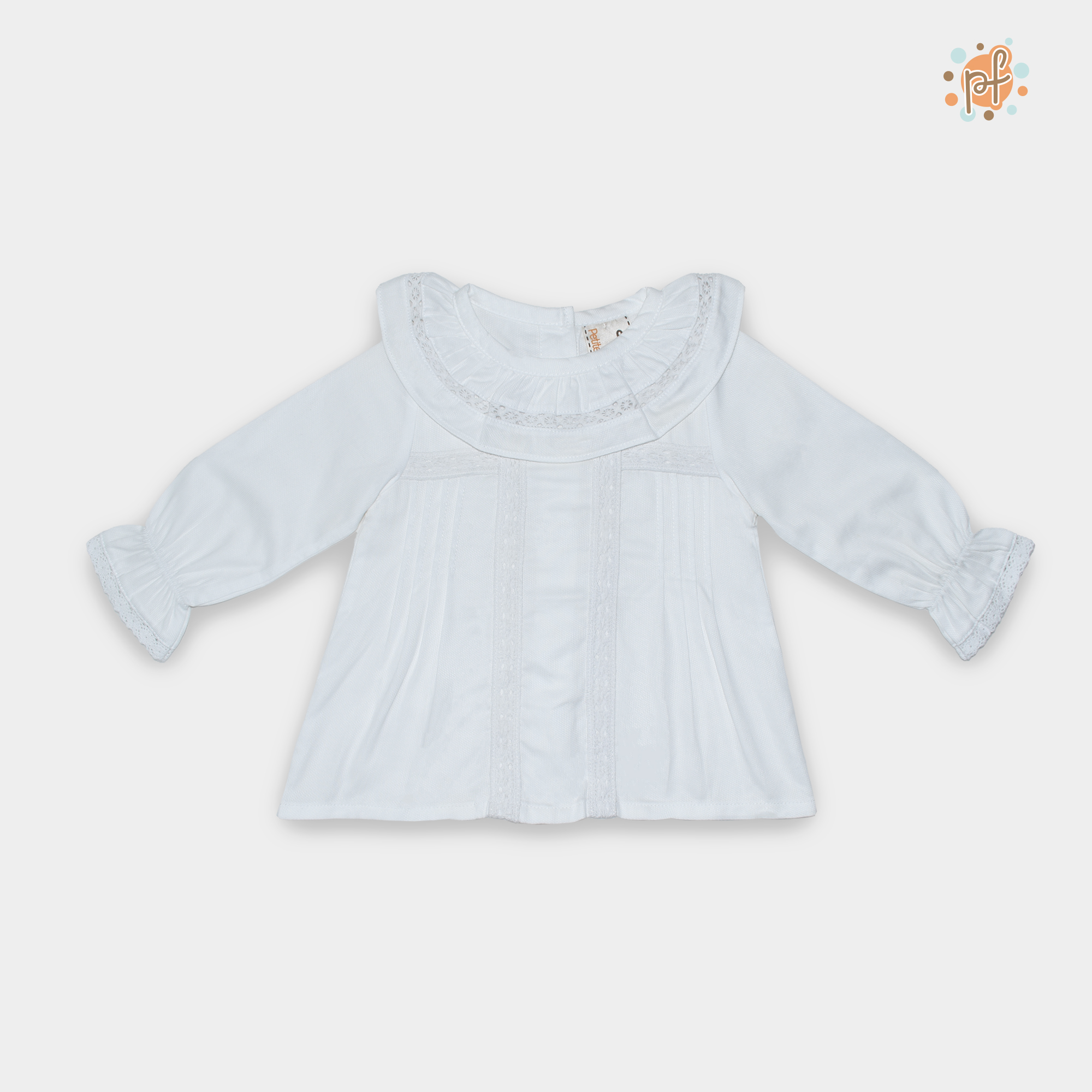 PF Blusa ML Blanca Angélica