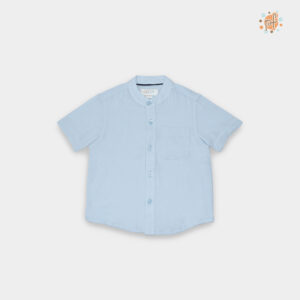 PF Camisa MC de Lino Celeste Jorge Neru