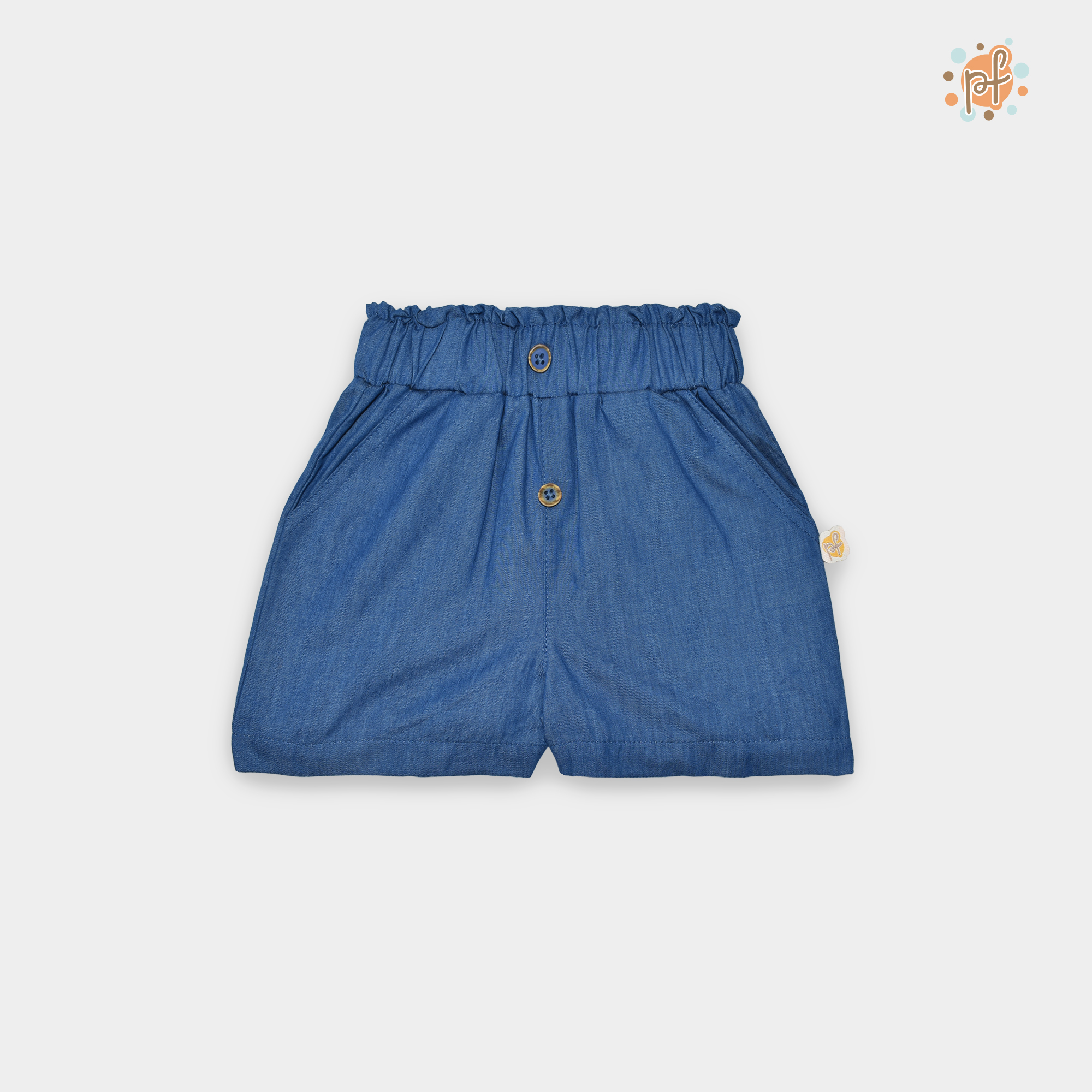 PF Conjunto MC con Short Azul Ailani Girls - Image 4