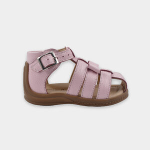 SANDALIA PIBE CANASTITA ROSADO