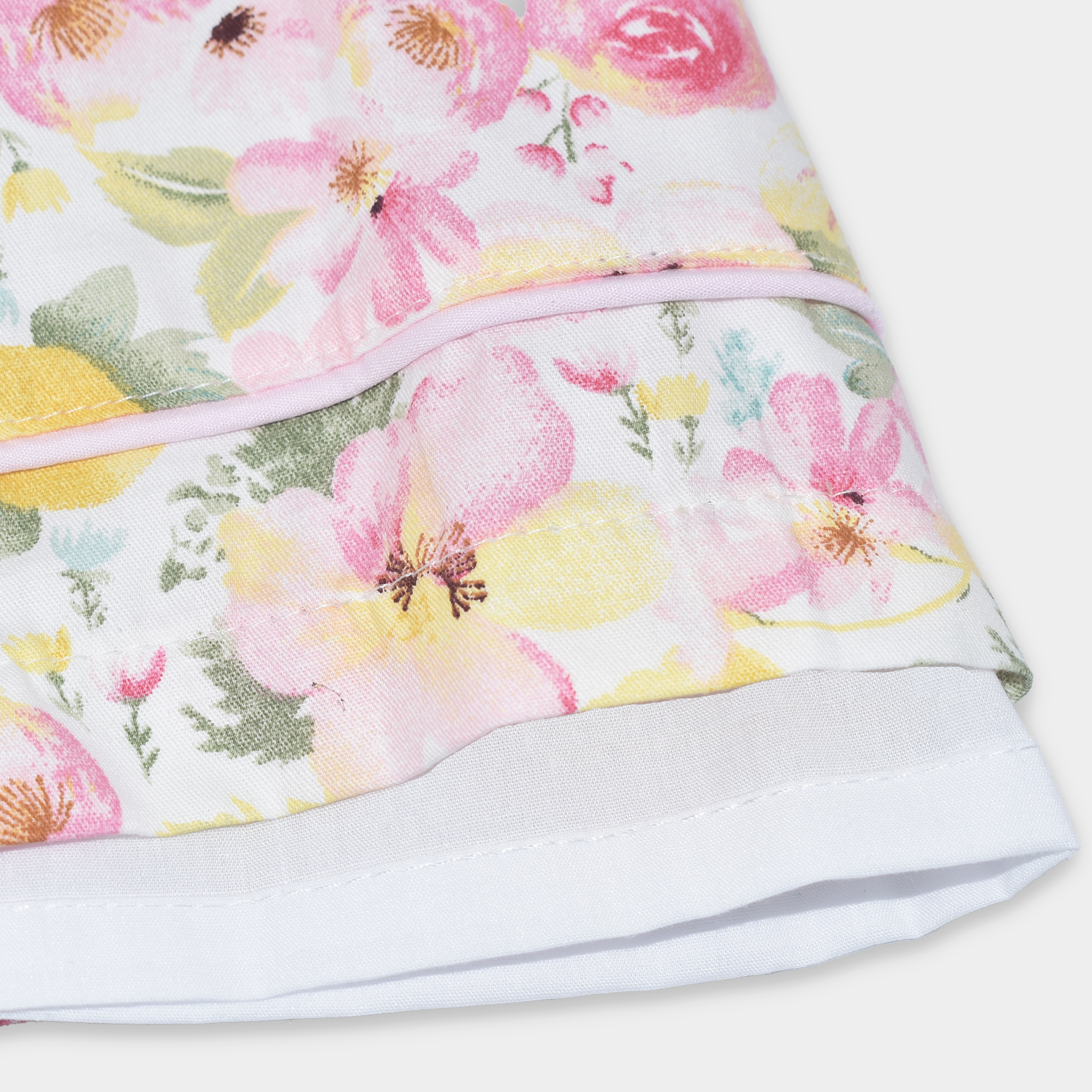 VESTIDO MANGA CORTA ROSADO CARMEN FLORES - Image 4