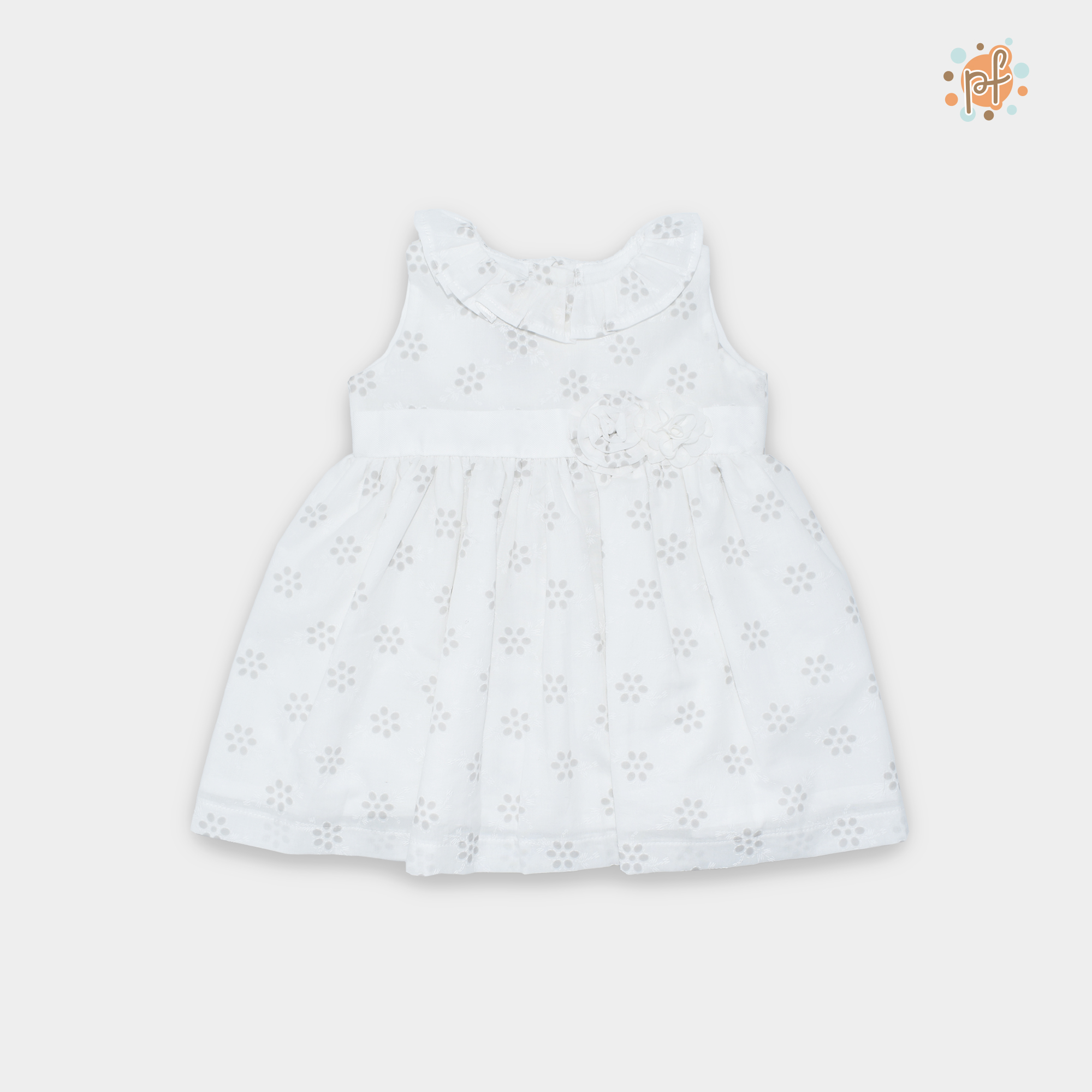 VESTIDO MANGA CORTA RITA BLANCO