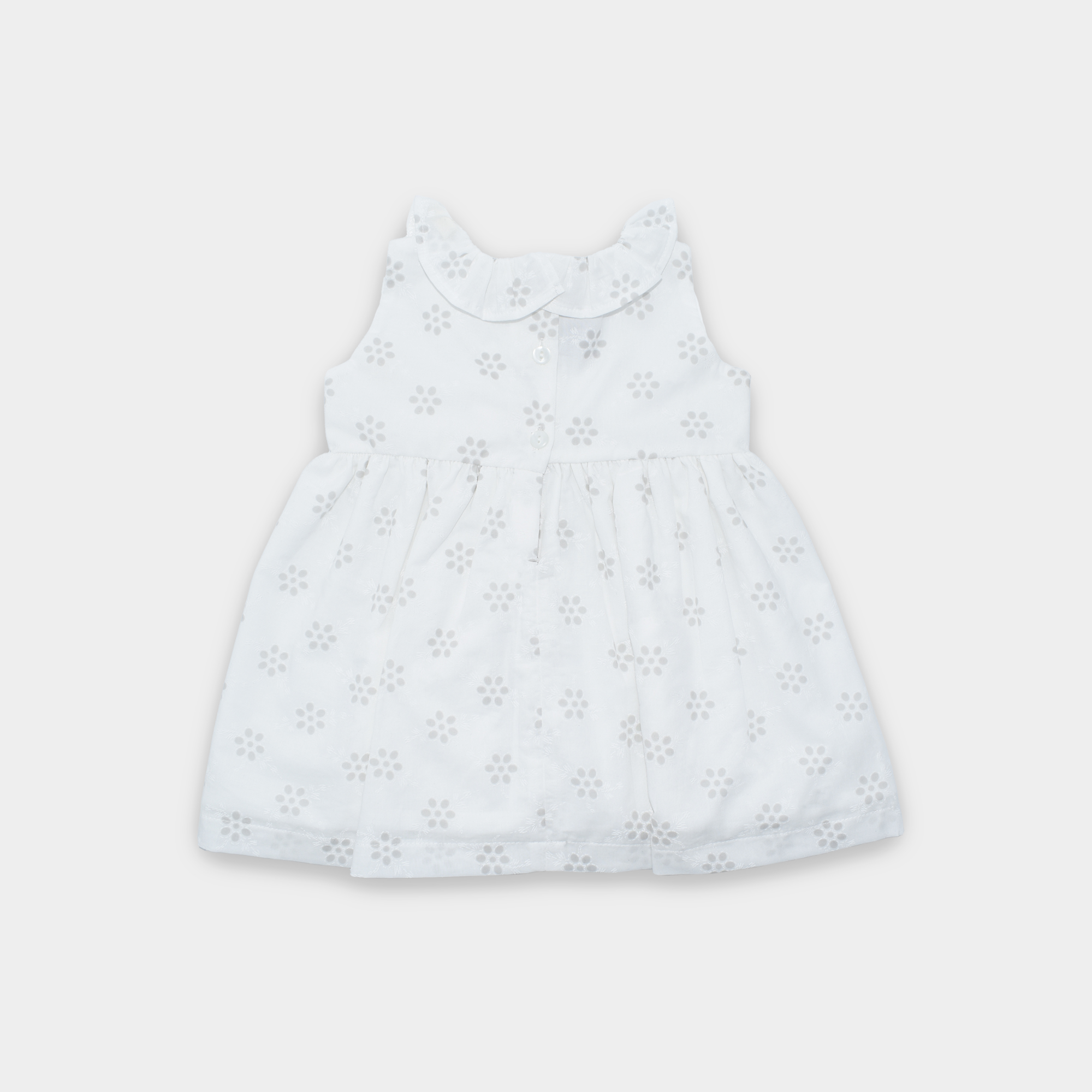 VESTIDO MANGA CORTA BLANCO RITA - Image 2