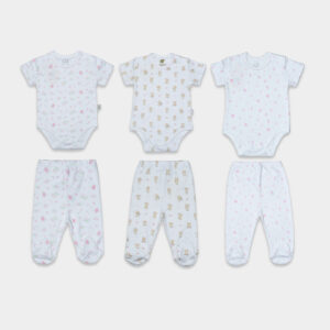 Set 6 piezas Algodón Dulce Naturaleza