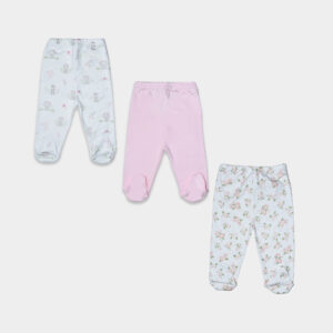 Tripack Pantalón Algodón Soft Garden