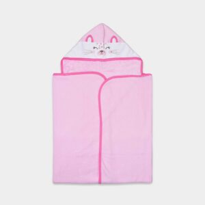Toalla gata rosado