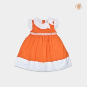 VESTIDO NARANJA ABIGAIL