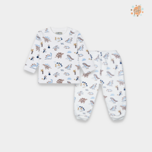 PIJAMA FRANELA DINOSAURIOS