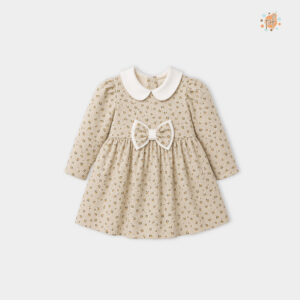 Vestido Corduroy Beige Cartier