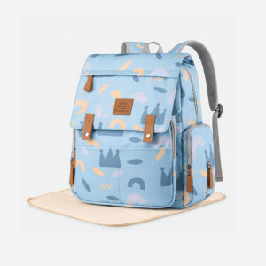 Mochila Pañalera Turquesa