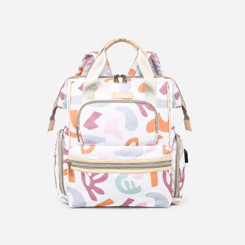 Mochila Pañalera Blanco