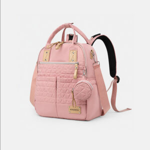 Mochila Pañalera Rosado