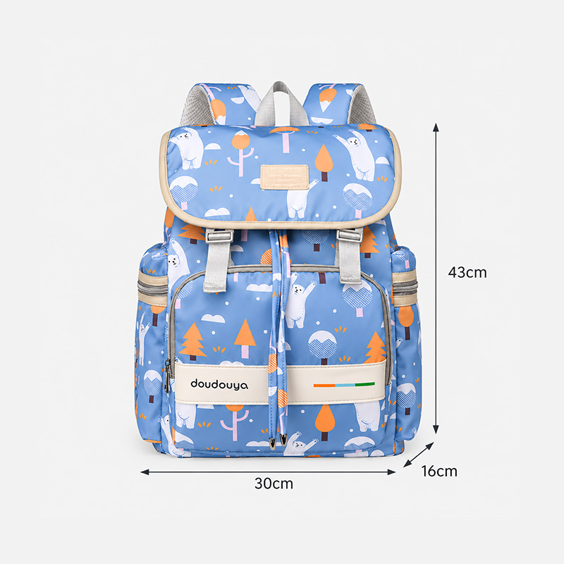 Mochila Pañalera Celeste 66174 - Image 3