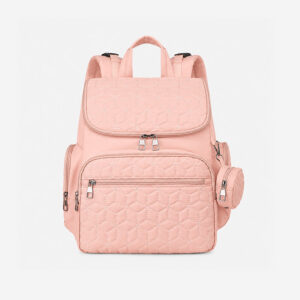 Mochila Pañalera Rosado